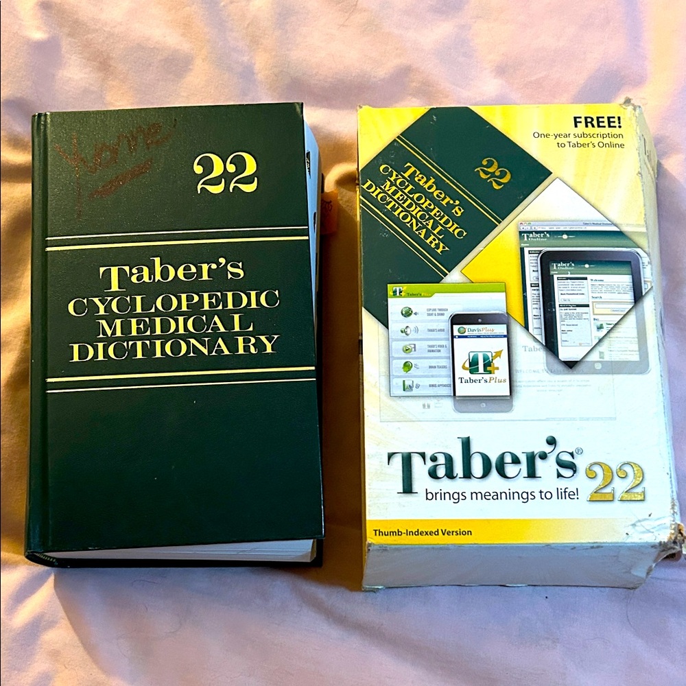 Taber's Cyclopedic Medical Dictionary 22nd Edition